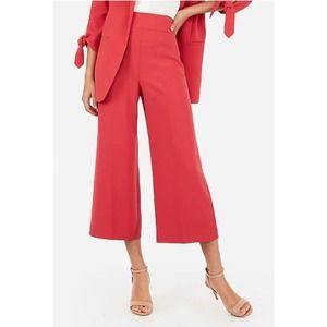 Express High Waisted Cropped Culottes Size 8 NWT